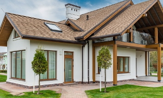 Проект дома с мансардой в Приморско-ахтарске | цена от 307470 рублей от Строй-Прр