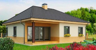 Строительство одноэтажных домов Приморско-Ахтарск цена от 23573 руб. м2